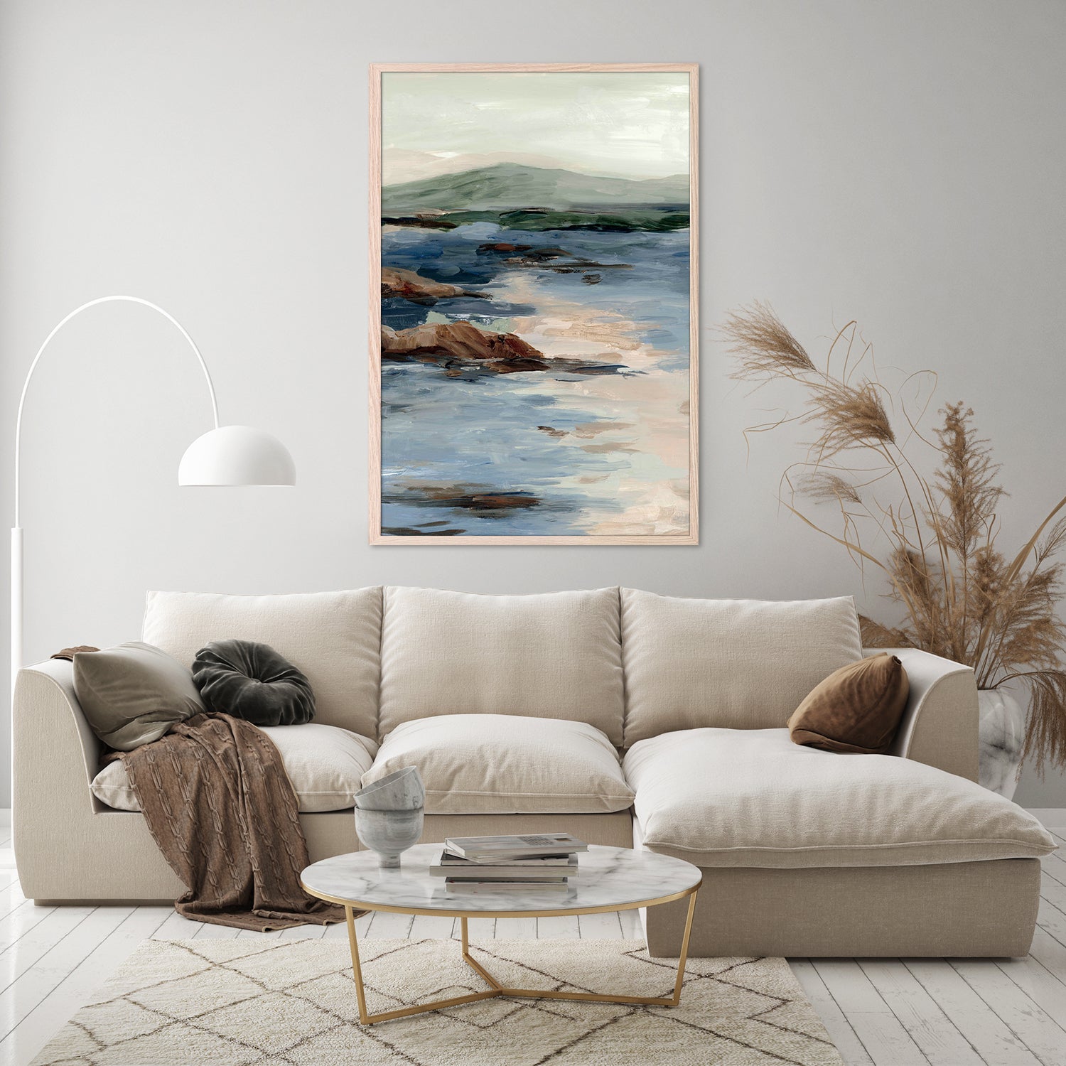 Crashing Tides, Style A-by-Jacob Q-wall-art-print-canvas-poster-framed-Gioia