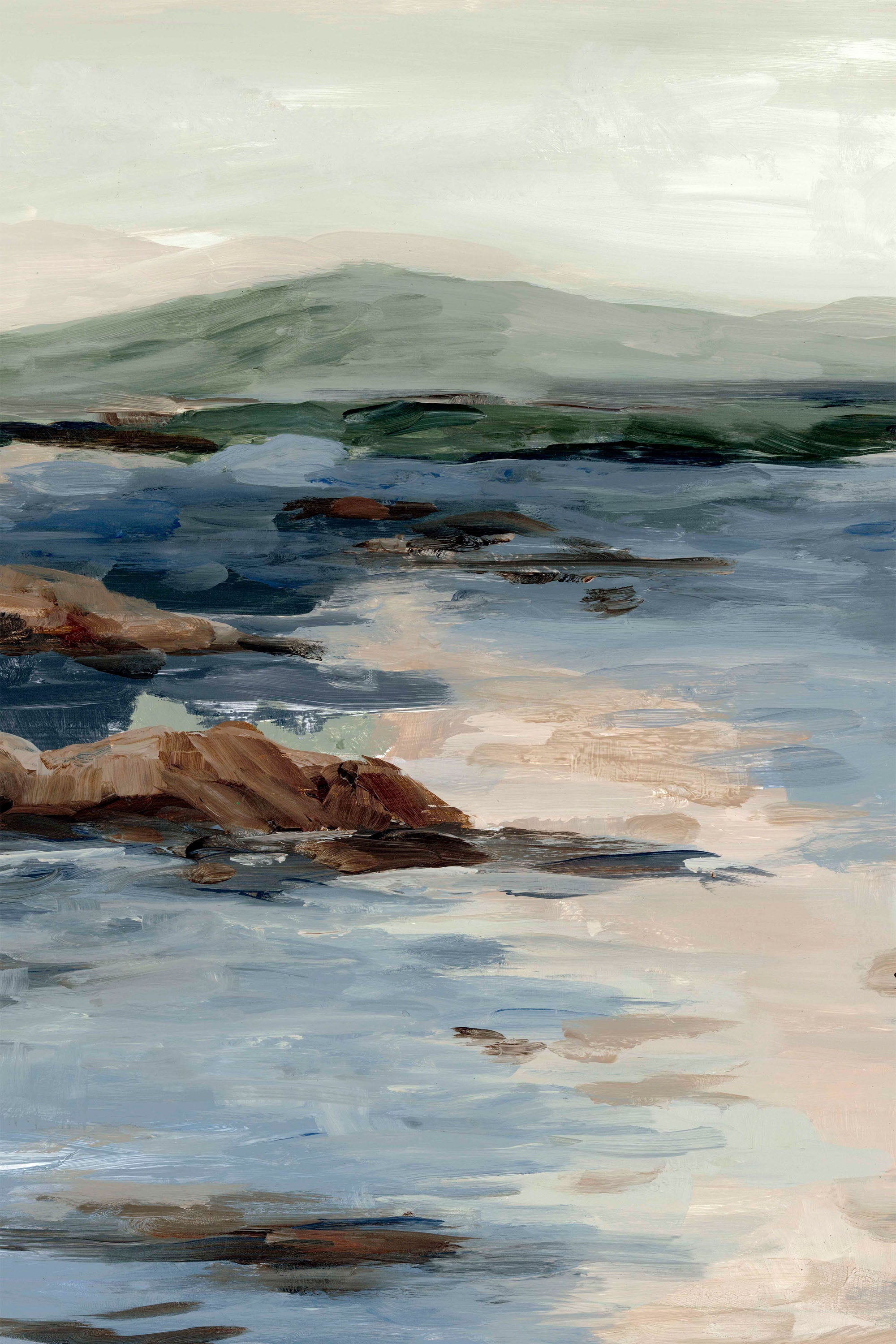 Crashing Tides, Style A-by-Jacob Q-wall-art-print-canvas-poster-framed-Gioia