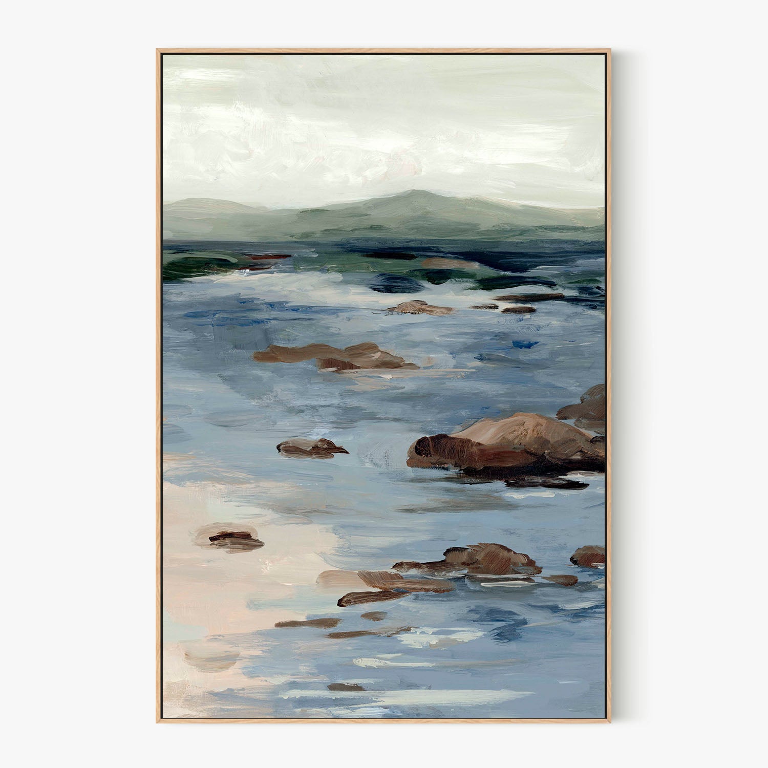 Crashing Tides, Style B-by-Jacob Q-wall-art-print-canvas-poster-framed-Gioia