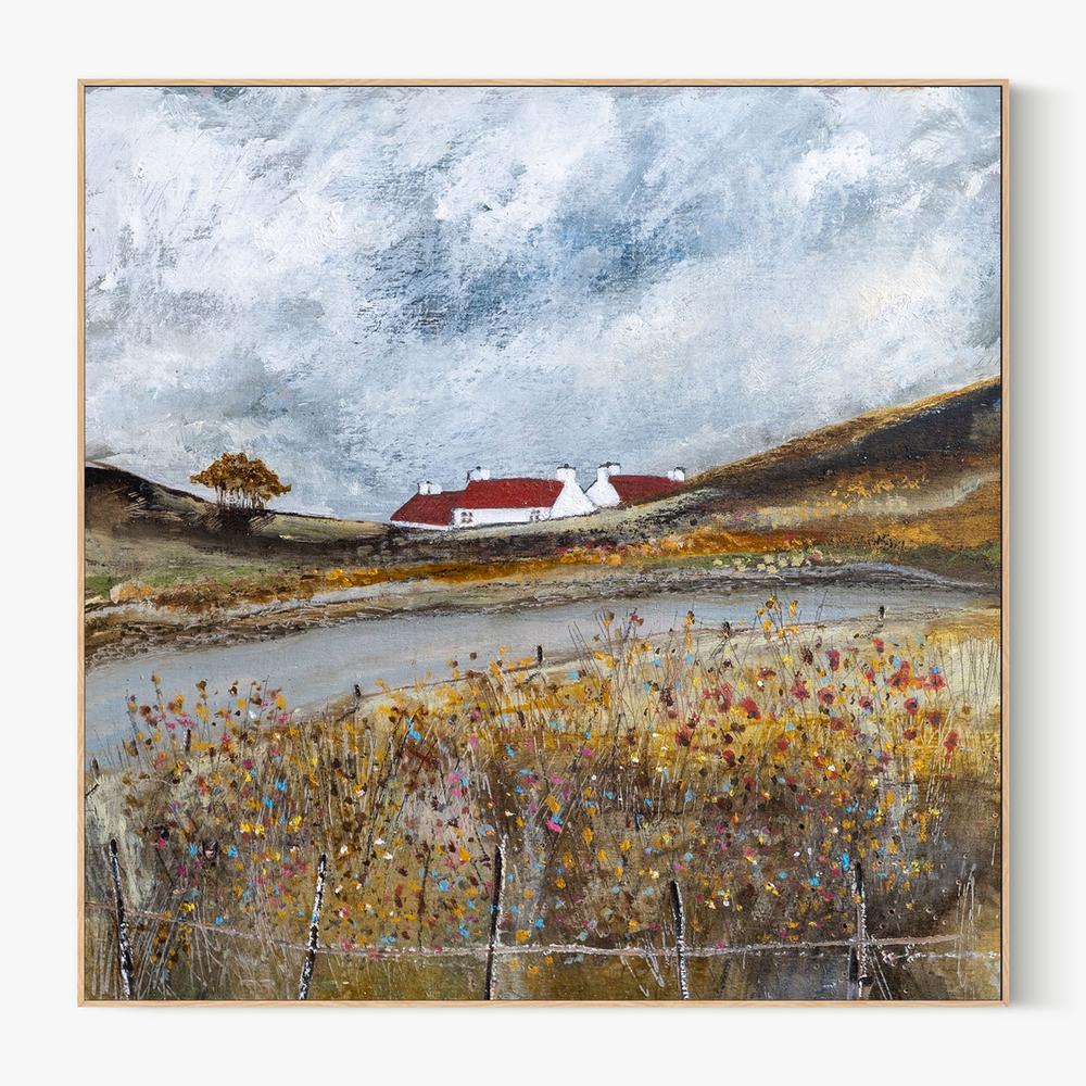 Crofters rest-by-Louise O'Hara-wall-art-print-canvas-poster-framed-Gioia