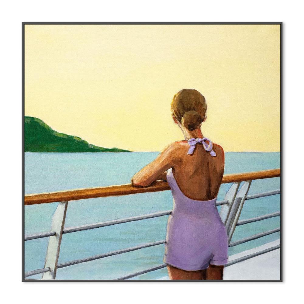 Cruise Sunset-by-Sarah Morrissette-wall-art-print-canvas-poster-framed-Gioia