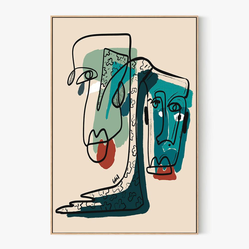 DA IGUAL-by-Giovanna Gil Alves-wall-art-print-canvas-poster-framed-Gioia