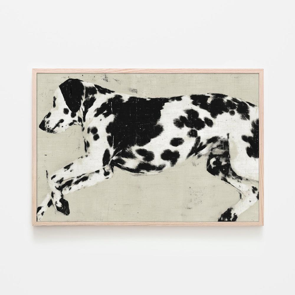 Dalmatian Dog Minimalist-by-Jordão de Abreu-wall-art-print-canvas-poster-framed-Gioia