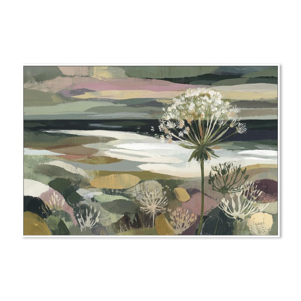 Dandelion Misty Meadow-by-Chromatic Storm Studio-wall-art-print-canvas-poster-framed-Gioia