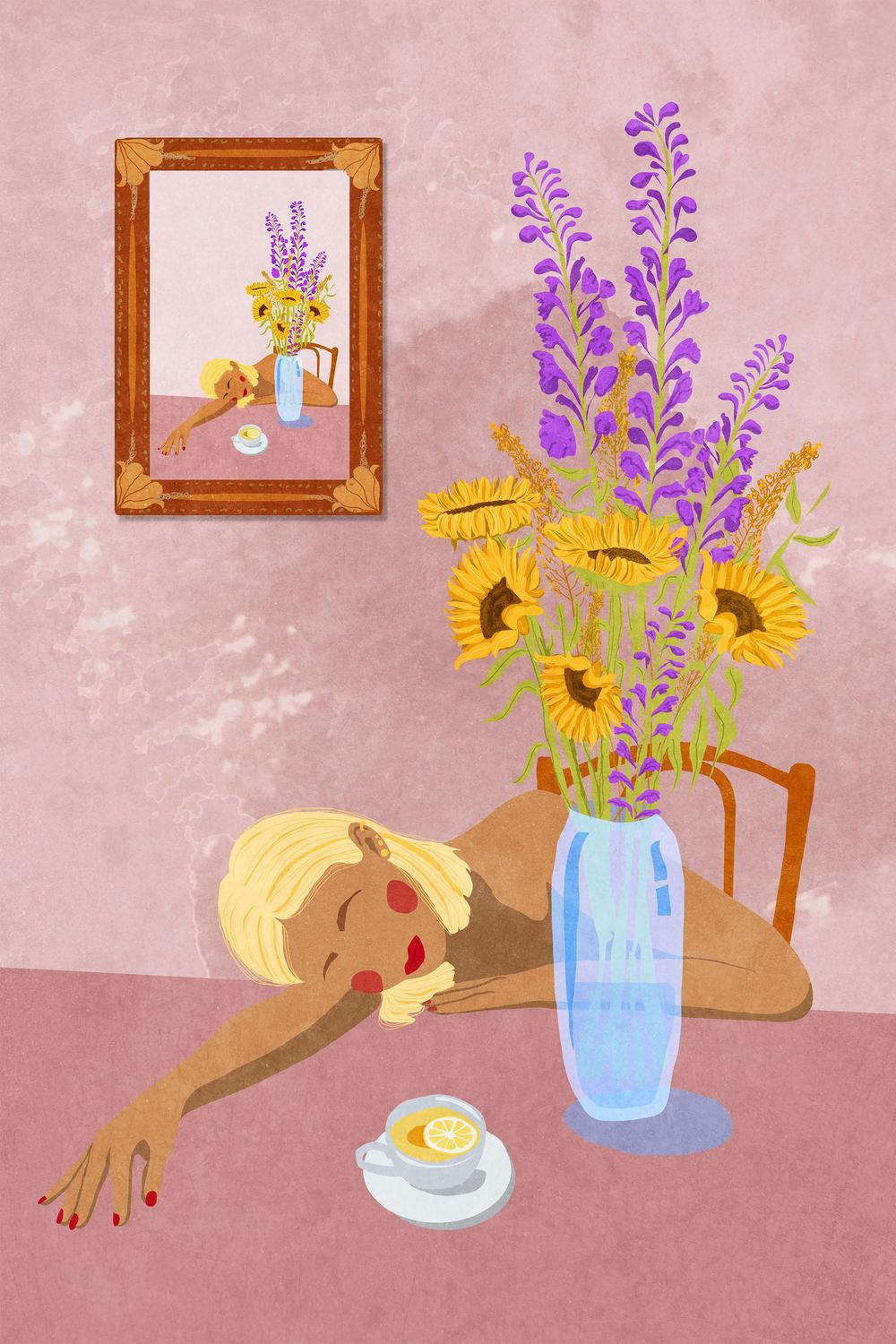Day dream 2-by-Raissa Oltmanns-wall-art-print-canvas-poster-framed-Gioia