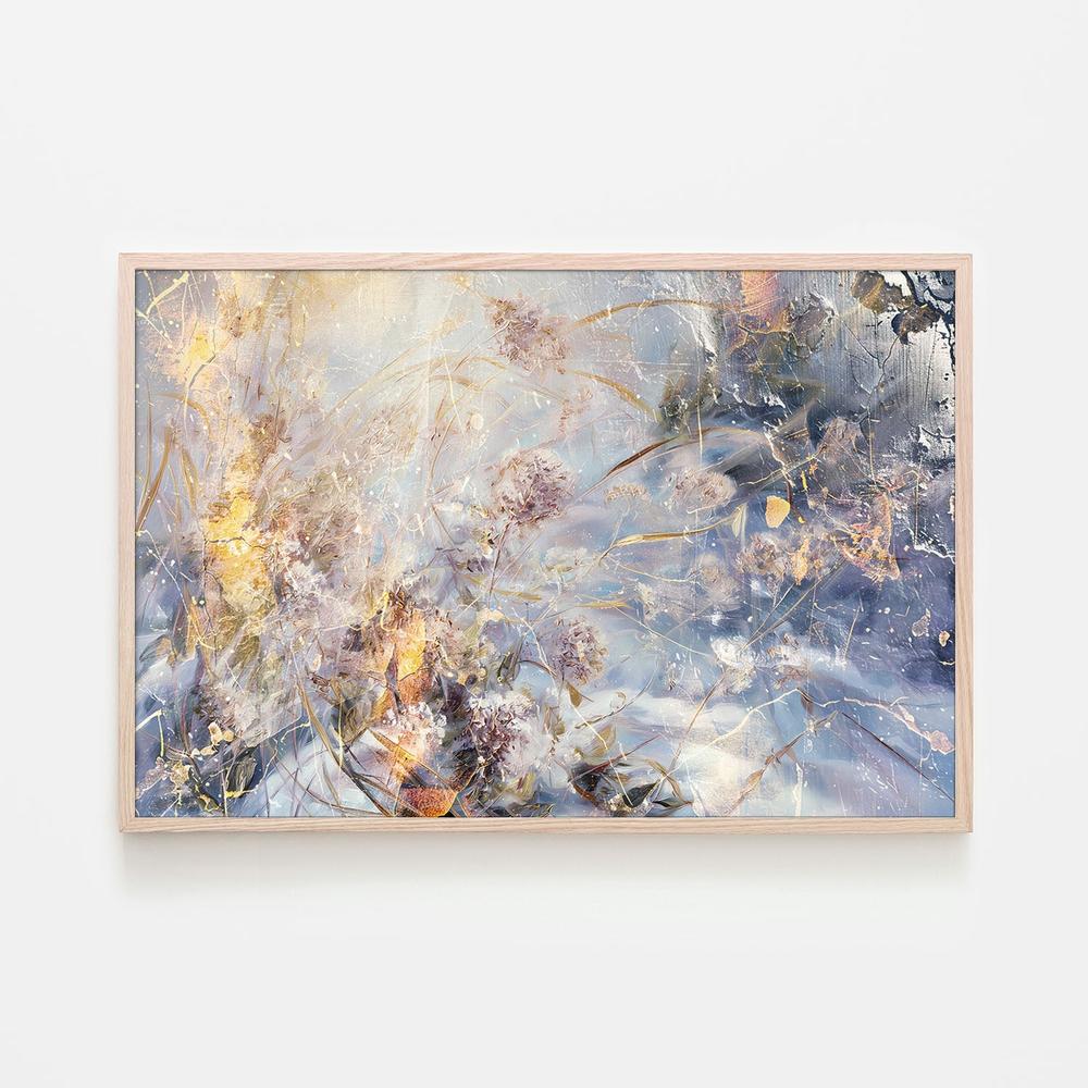 Delicate Winter Glow-by-Rafal Kulik-wall-art-print-canvas-poster-framed-Gioia