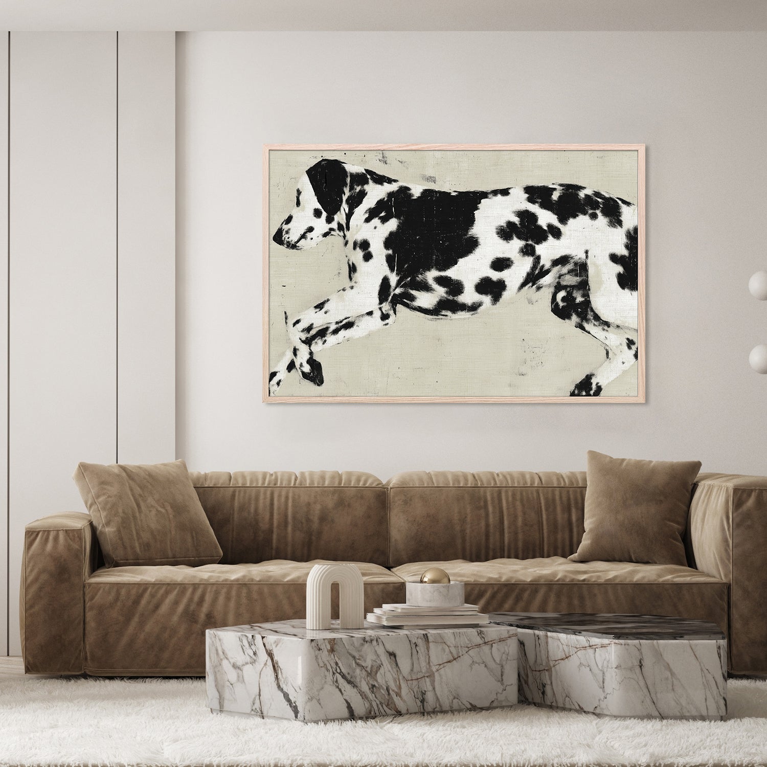 Dalmatian Dog Minimalist