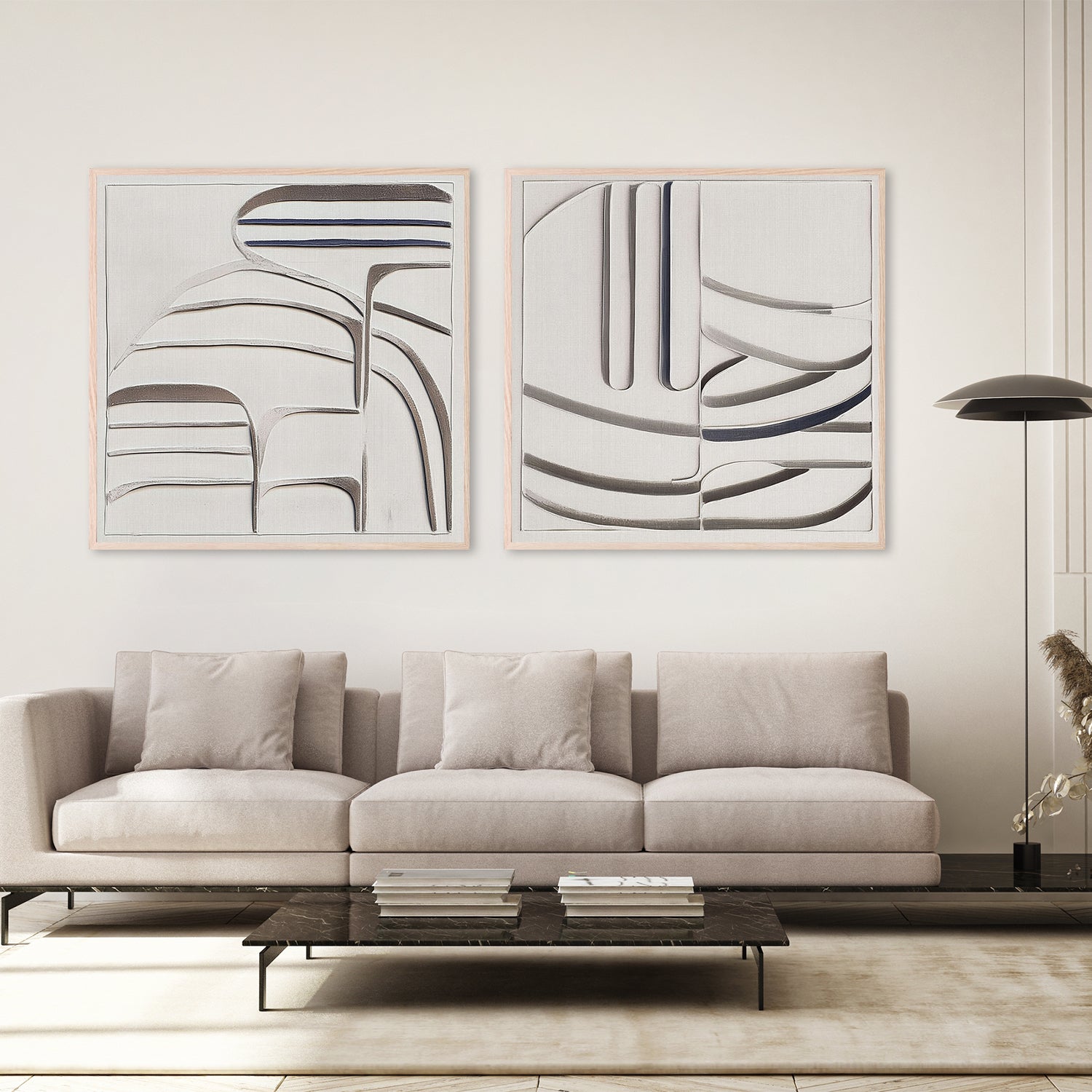 Balance, Style A & B, Set Of 2