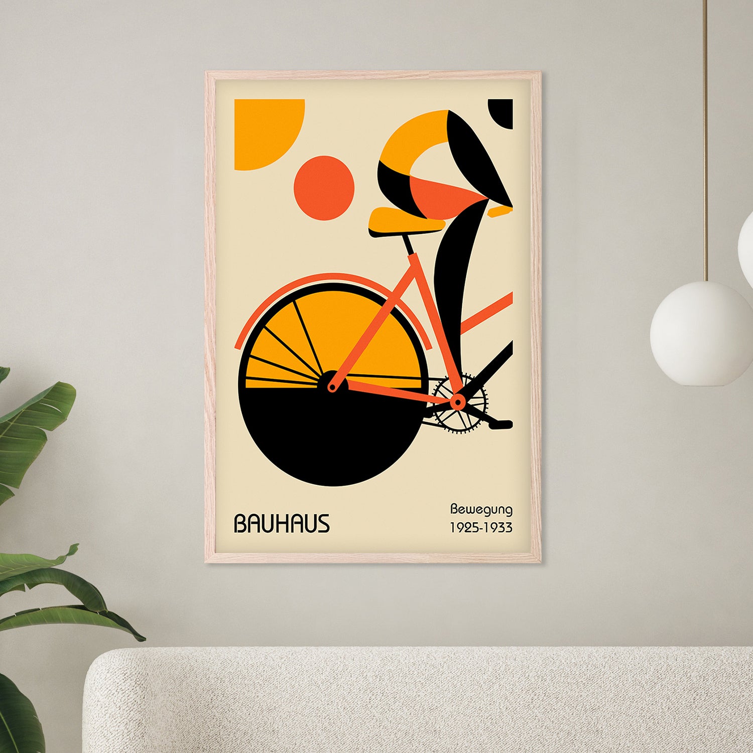 Abstract Bike Rider