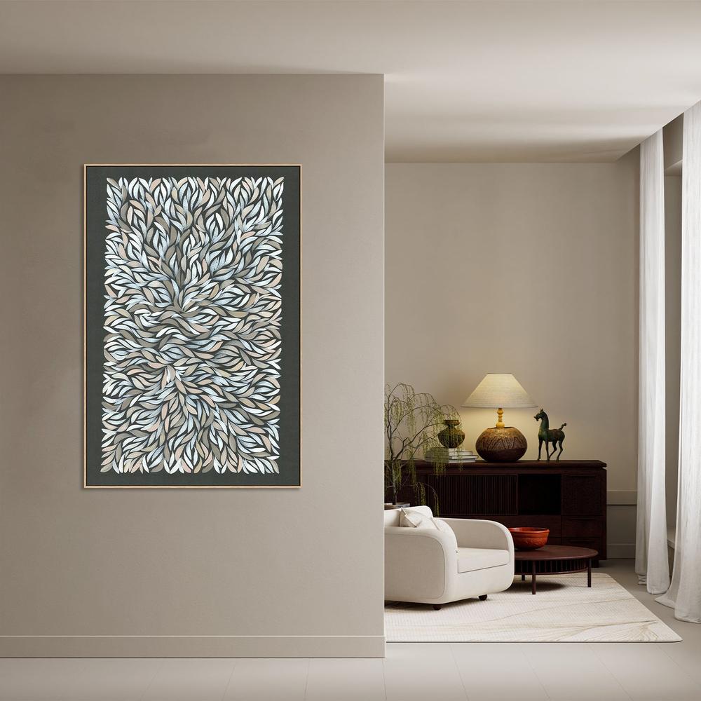 healing leaves-grey white