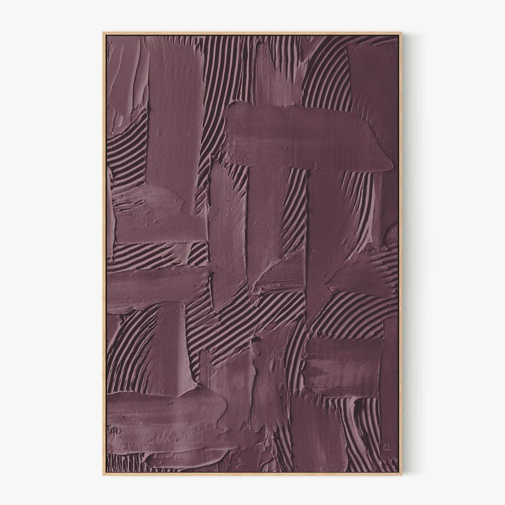 Different Paths Plum-by-Sarah Adams-wall-art-print-canvas-poster-framed-Gioia