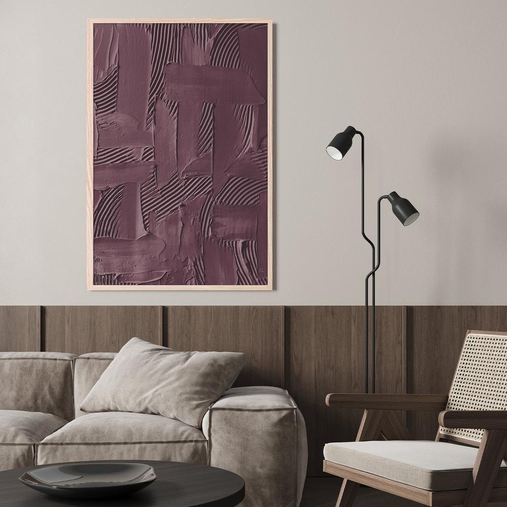 Different Paths Plum-by-Sarah Adams-wall-art-print-canvas-poster-framed-Gioia