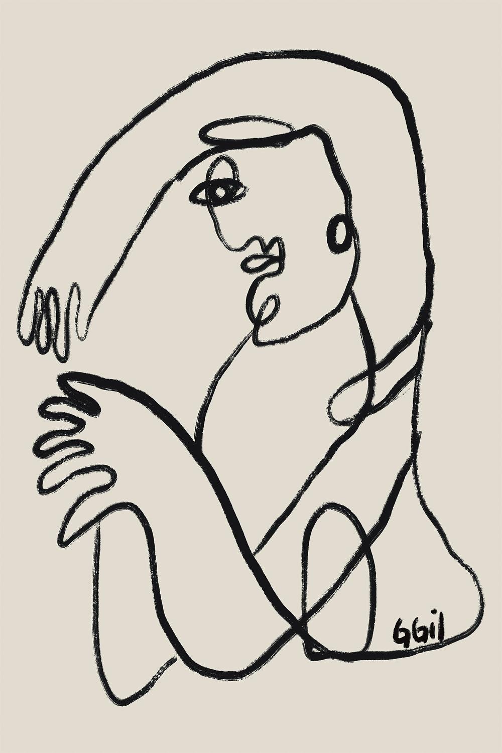 DONDE-by-Giovanna Gil Alves-wall-art-print-canvas-poster-framed-Gioia