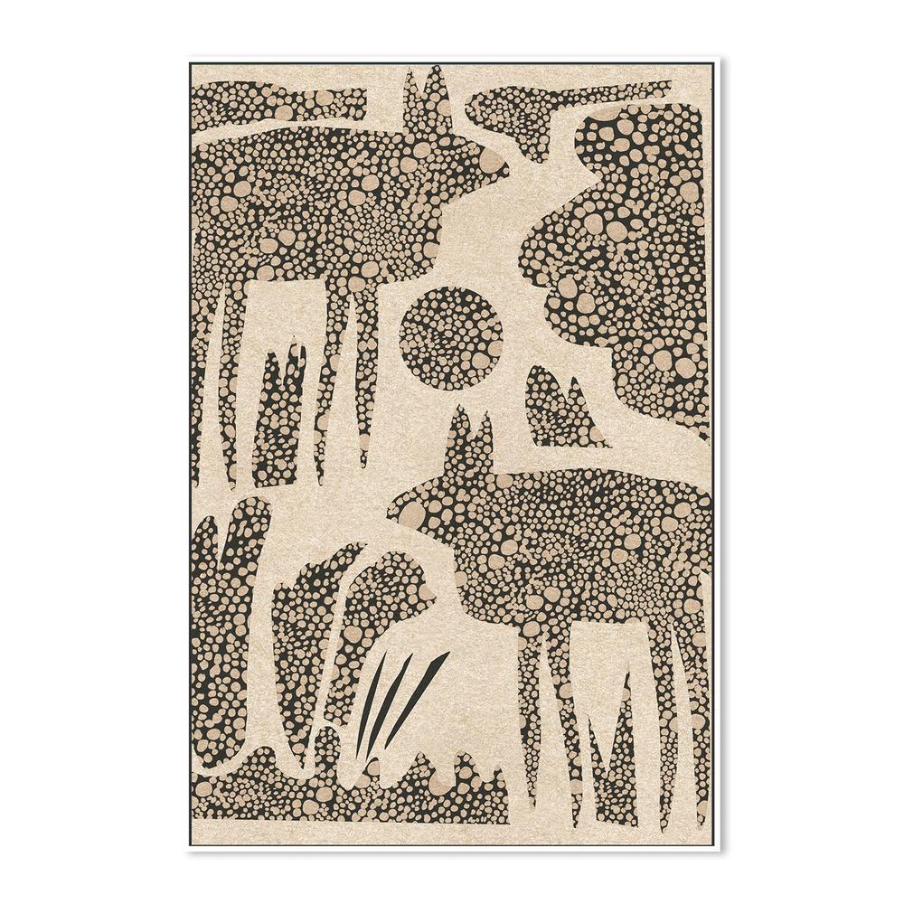 wall-art-print-canvas-poster-framed-Dotted Desert Wildlife-5