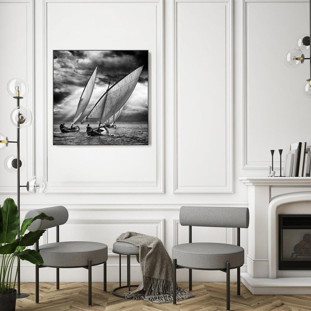 Dramatic Sailing Race-by-Angel Villalba-wall-art-print-canvas-poster-framed-Gioia
