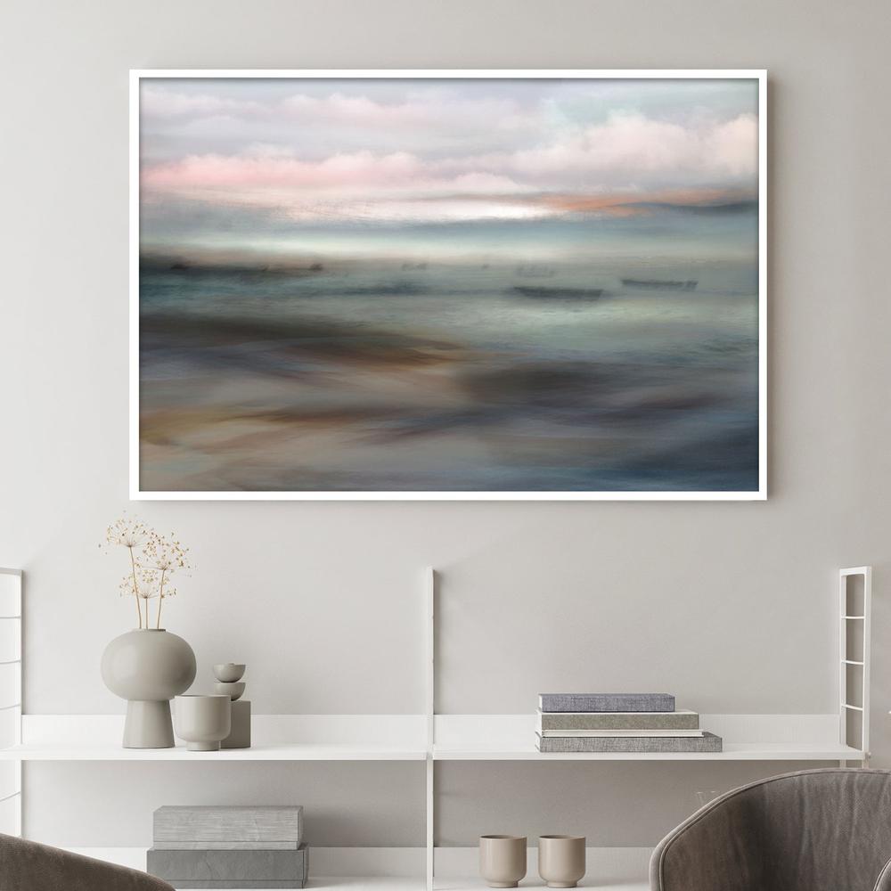 Dreamy Blurred Ocean-by-Christina Sillen-wall-art-print-canvas-poster-framed-Gioia