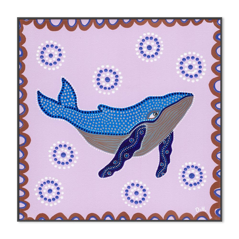 Drifting In The Gentle Waters-by-Domica Hill-wall-art-print-canvas-poster-framed-Gioia