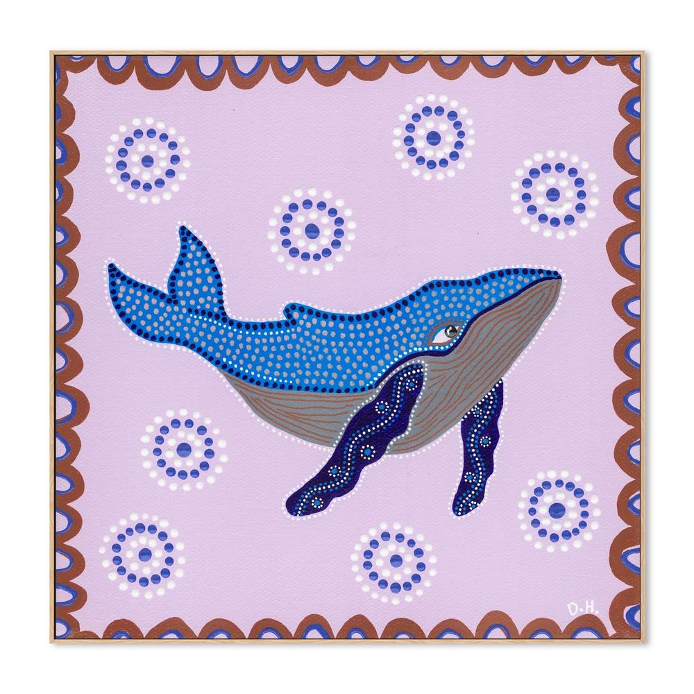 Drifting In The Gentle Waters-by-Domica Hill-wall-art-print-canvas-poster-framed-Gioia