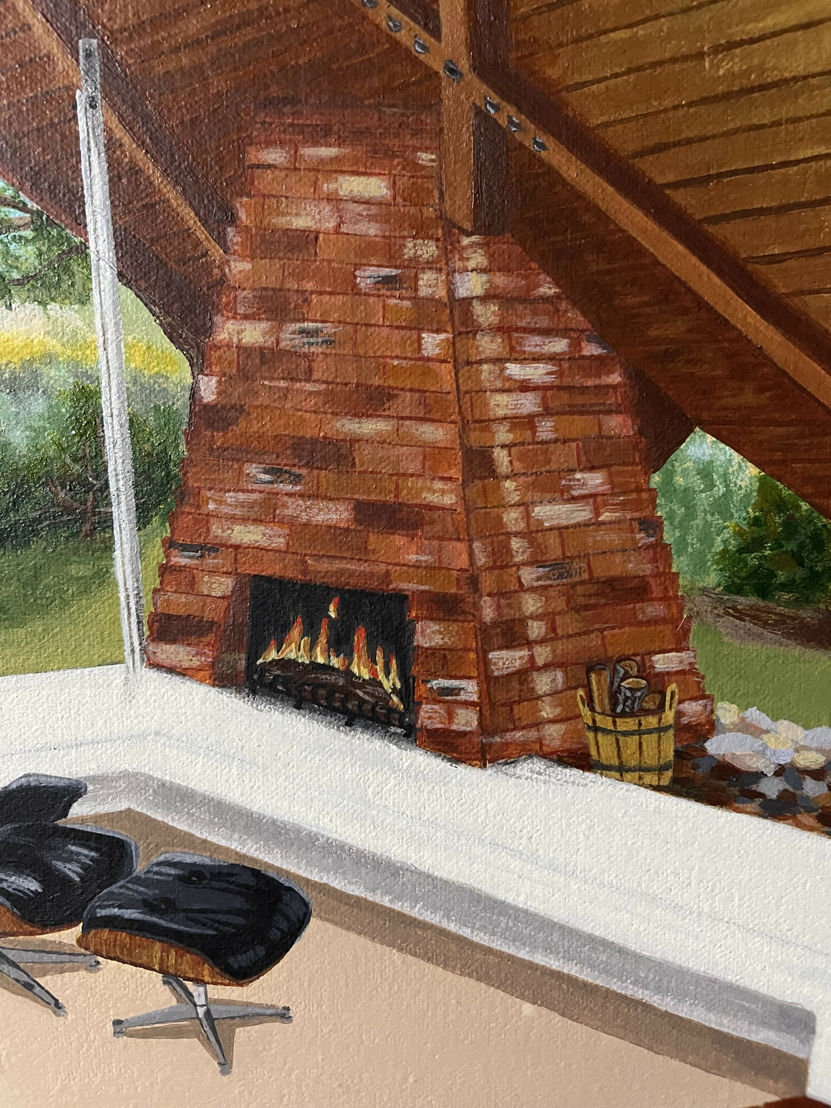 Fireplace Conversations when the Sun Goes Down