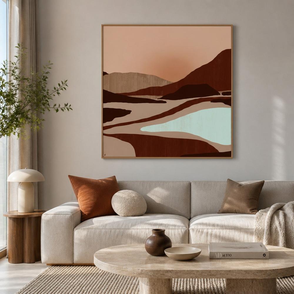 Earth And Light-by-Carrie Welsh-wall-art-print-canvas-poster-framed-Gioia