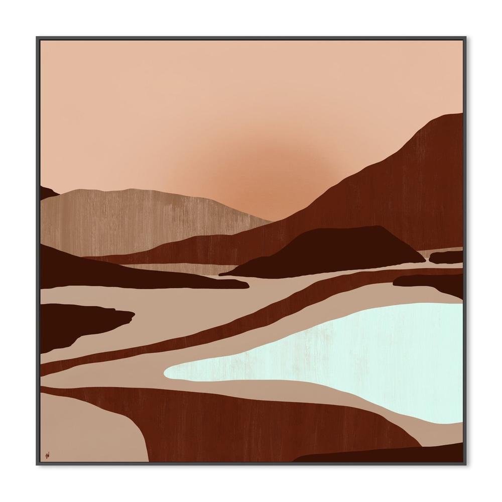 Earth And Light-by-Carrie Welsh-wall-art-print-canvas-poster-framed-Gioia