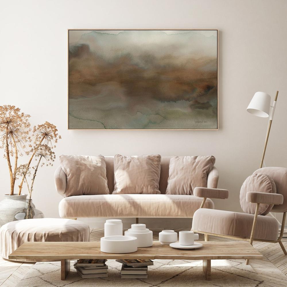 Earthy Abstract, Style A-by-Danhui Nai-wall-art-print-canvas-poster-framed-Gioia