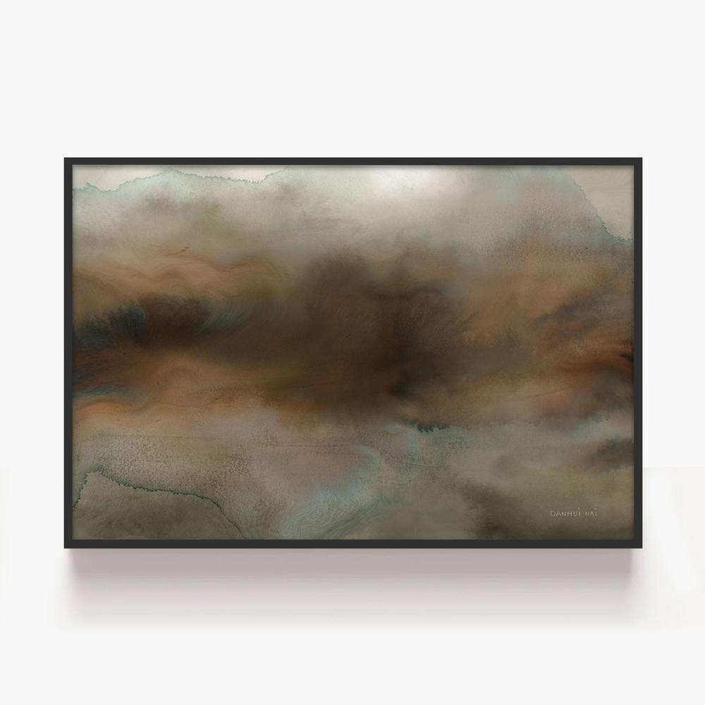 Earthy Abstract, Style B-by-Danhui Nai-wall-art-print-canvas-poster-framed-Gioia