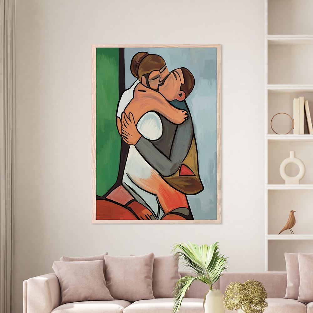 EL BESO-by-Giovanna Gil Alves-wall-art-print-canvas-poster-framed-Gioia