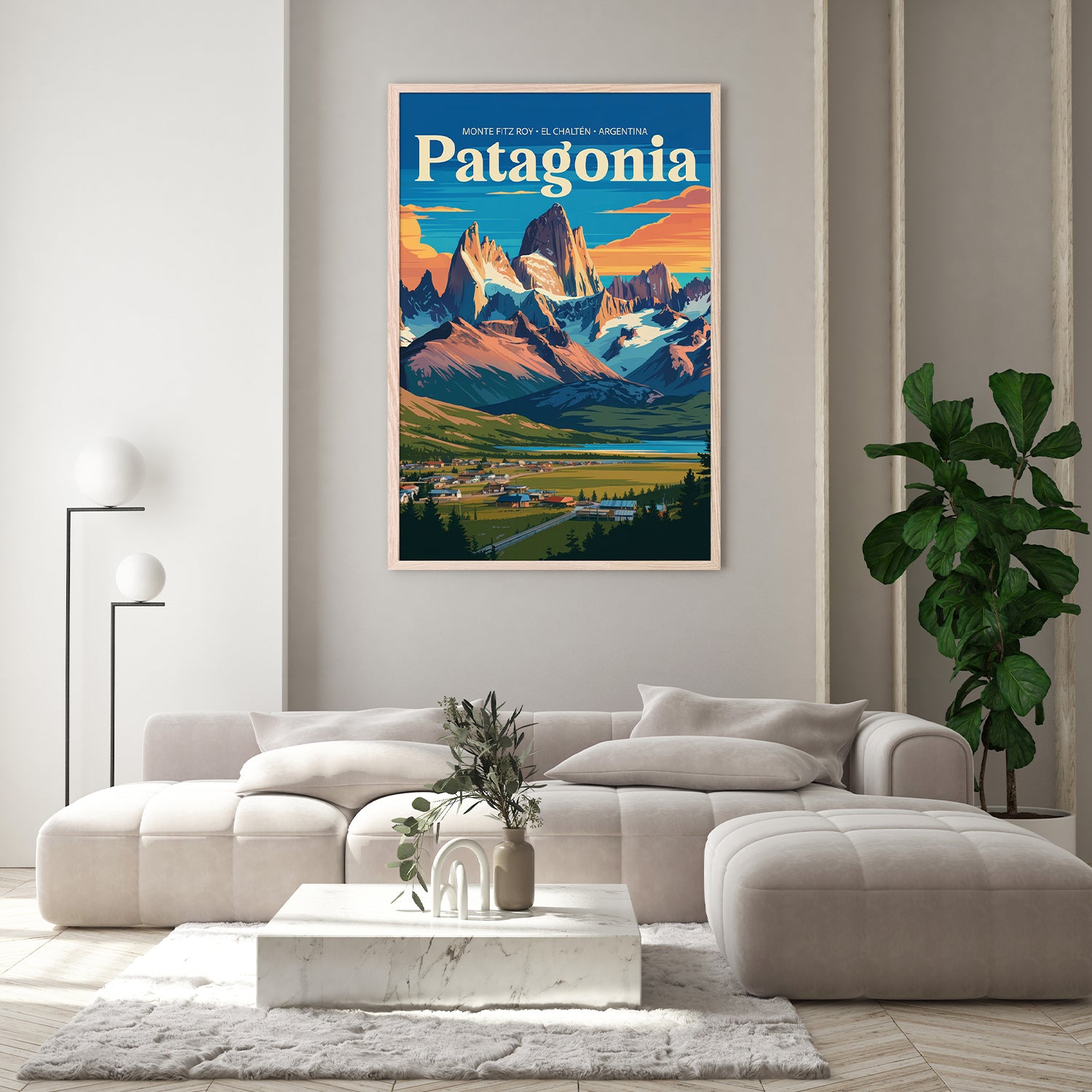 El ChaltAcn Valley Glow-by-Andreas Magnusson-wall-art-print-canvas-poster-framed-Gioia