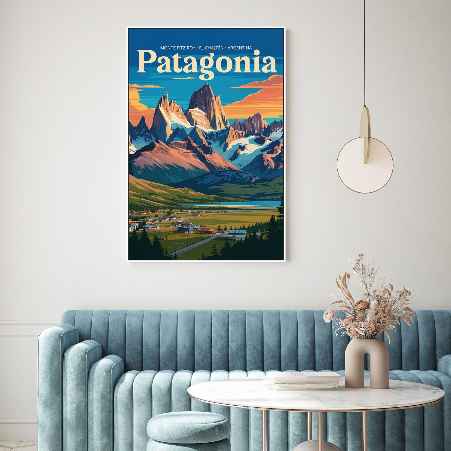 El ChaltAcn Valley Glow-by-Andreas Magnusson-wall-art-print-canvas-poster-framed-Gioia
