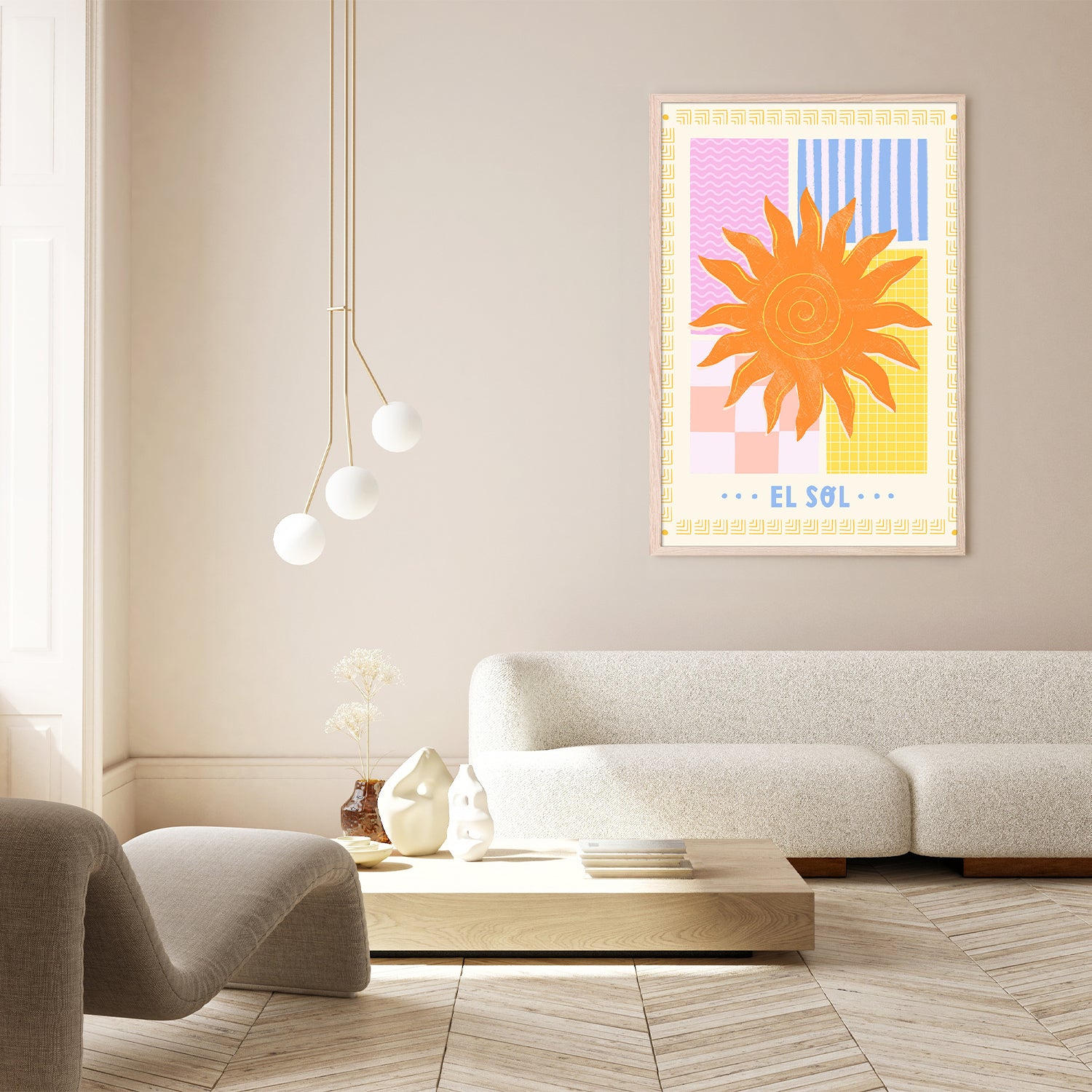 El Sol-by-Melissa Donne-wall-art-print-canvas-poster-framed-Gioia