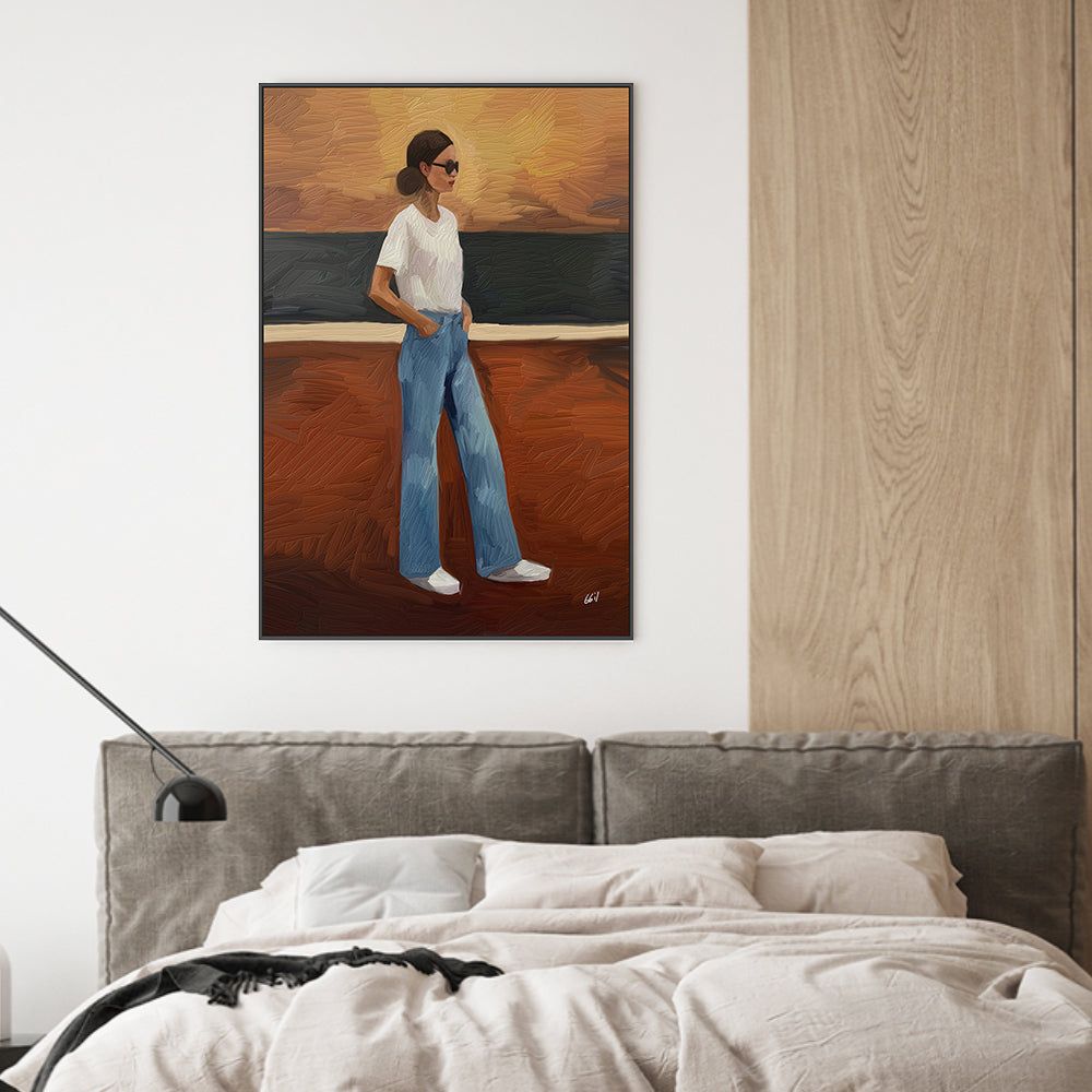 ELLA CAMINANDO-by-Giovanna Gil Alves-wall-art-print-canvas-poster-framed-Gioia