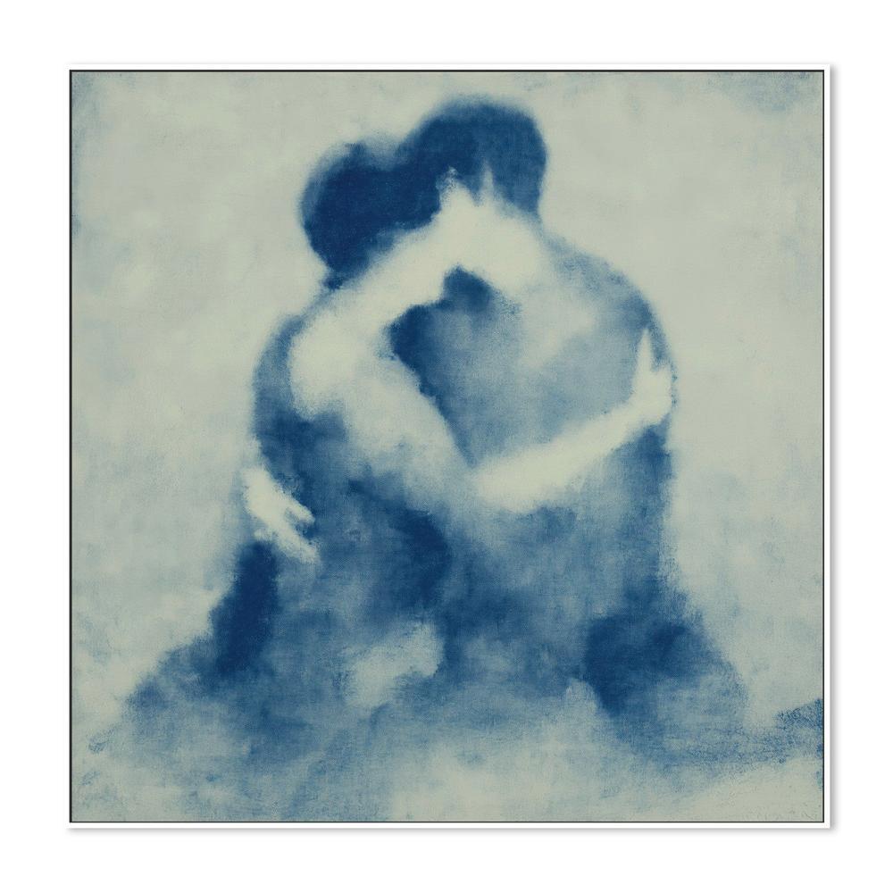 Embrace in Blue-by-Chromatic Storm Studio-wall-art-print-canvas-poster-framed-Gioia