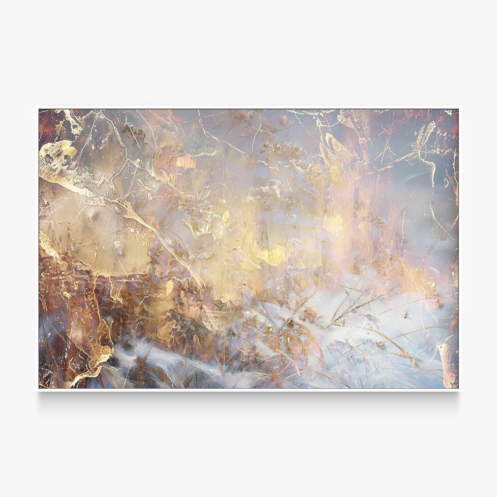 Ethereal Golden Flow-by-Rafal Kulik-wall-art-print-canvas-poster-framed-Gioia