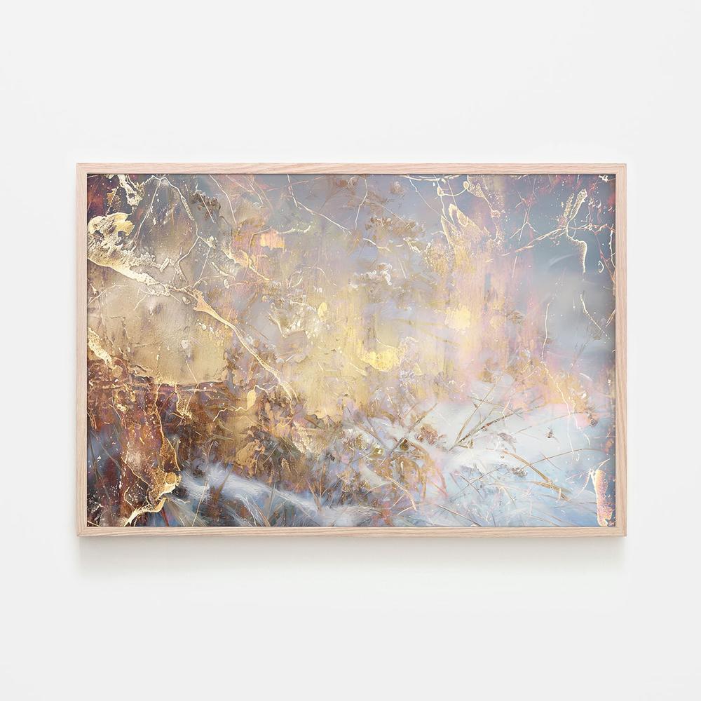 Ethereal Golden Flow-by-Rafal Kulik-wall-art-print-canvas-poster-framed-Gioia