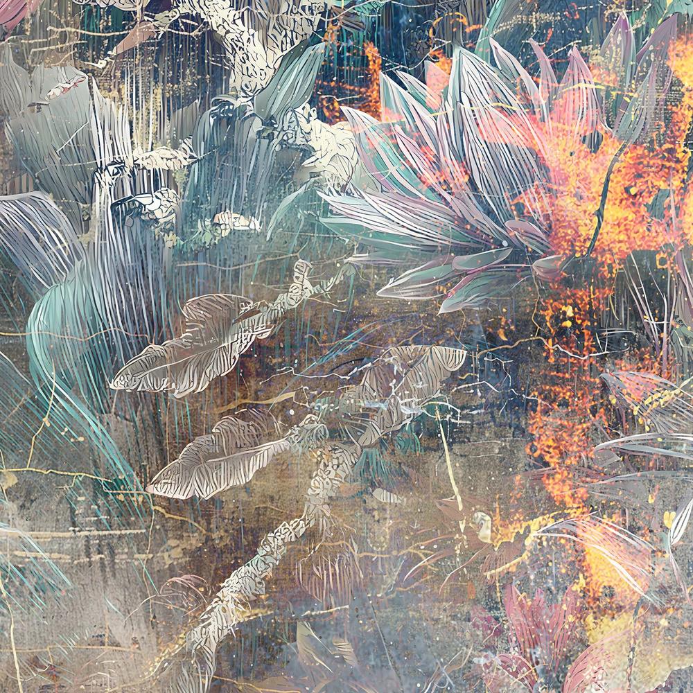 Ethereal Jungle Bloom-by-Rafal Kulik-wall-art-print-canvas-poster-framed-Gioia