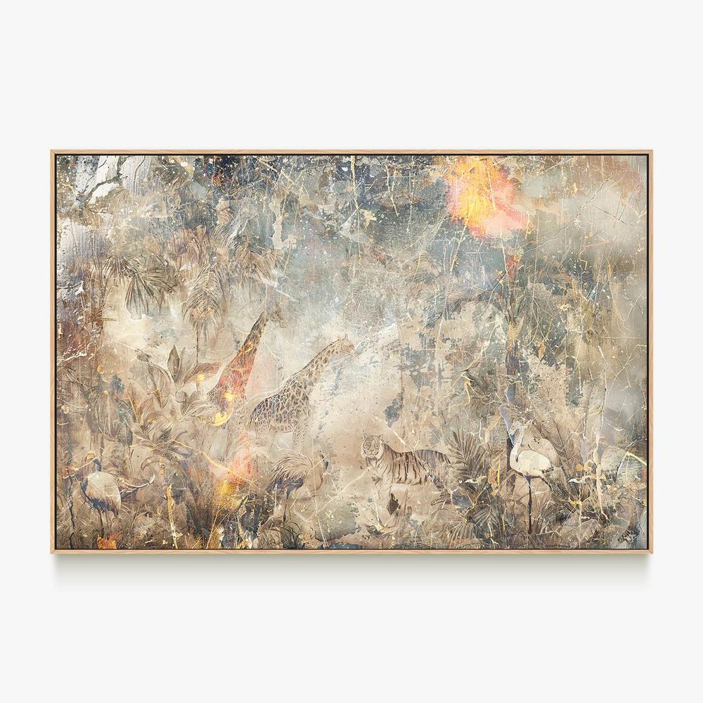 Ethereal Jungle Safari-by-Rafal Kulik-wall-art-print-canvas-poster-framed-Gioia