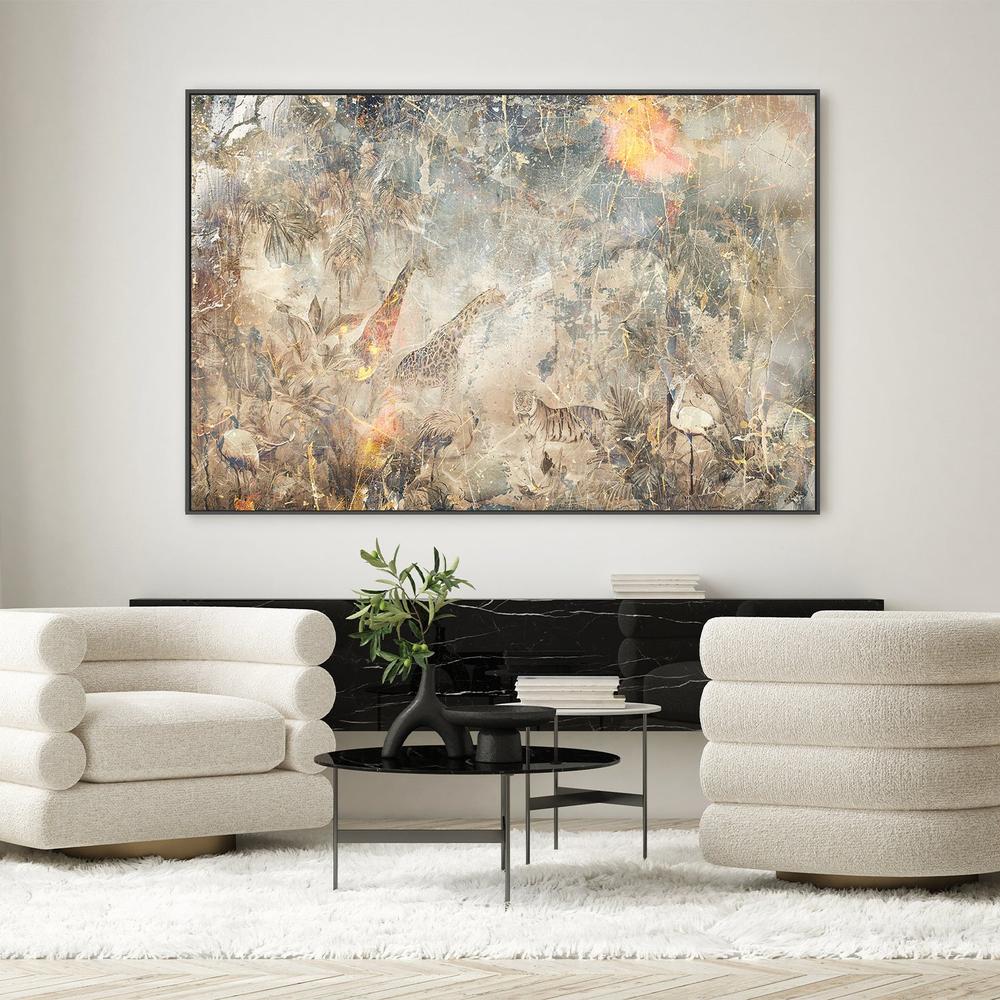 Ethereal Jungle Safari-by-Rafal Kulik-wall-art-print-canvas-poster-framed-Gioia