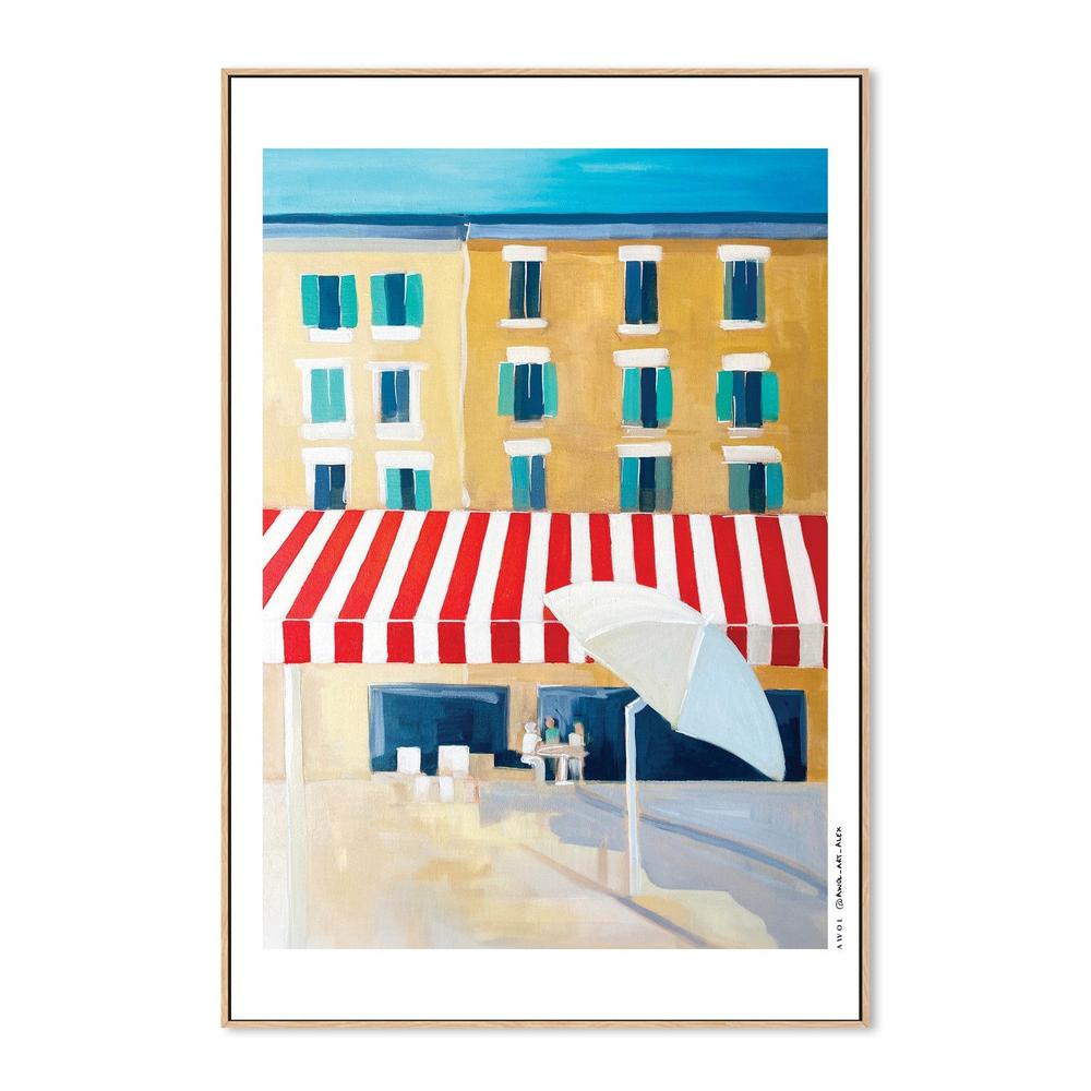 European Cafe Scene-by-Alex Nereuta-wall-art-print-canvas-poster-framed-Gioia