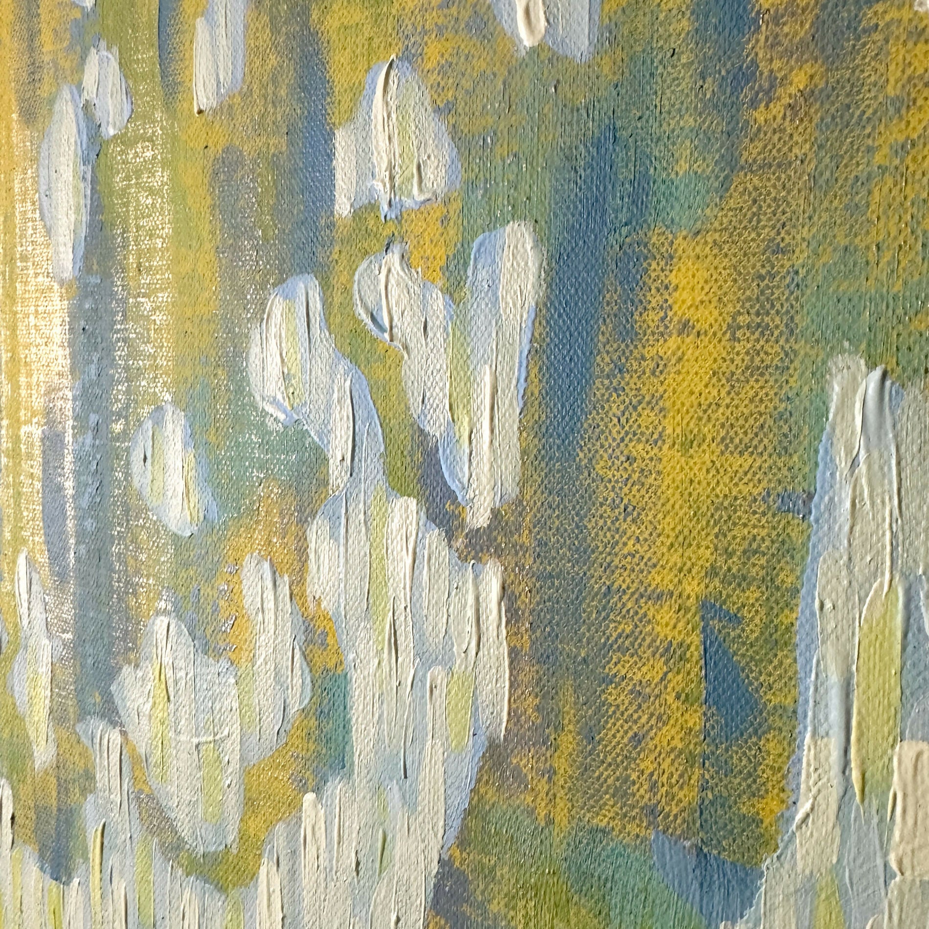 Morning Light Through Pines - Original Painting