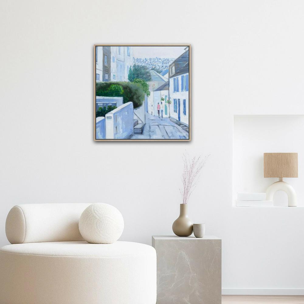 St Ives Fisherman Cottages. Original hand-painted artwork by Meredith Howse