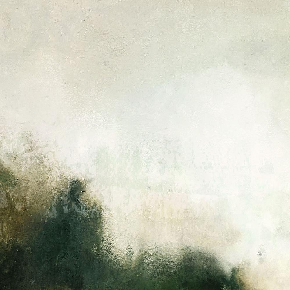 Faded Horizon-by-Nina Blue-wall-art-print-canvas-poster-framed-Gioia