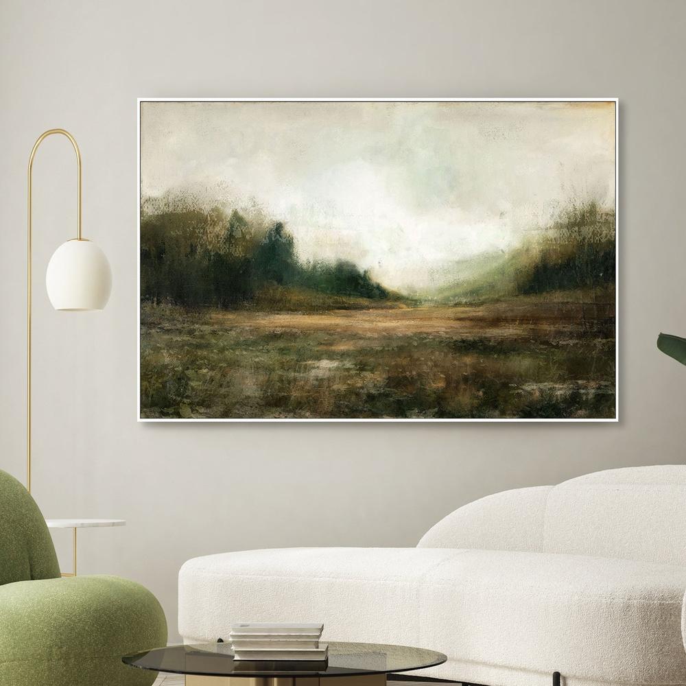 Faded Horizon-by-Nina Blue-wall-art-print-canvas-poster-framed-Gioia