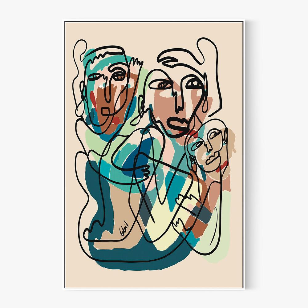 FAMILIA-by-Giovanna Gil Alves-wall-art-print-canvas-poster-framed-Gioia