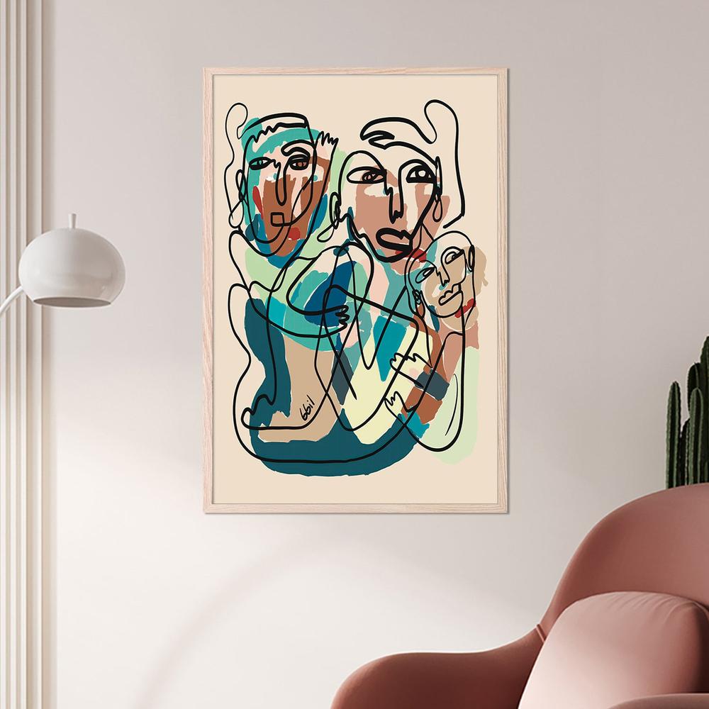 FAMILIA-by-Giovanna Gil Alves-wall-art-print-canvas-poster-framed-Gioia