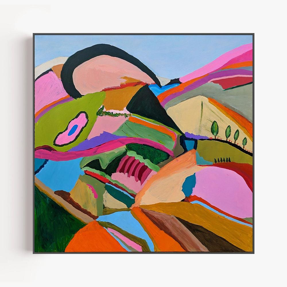 Feels Like Home 2023-by-Alpana Rai-wall-art-print-canvas-poster-framed-Gioia