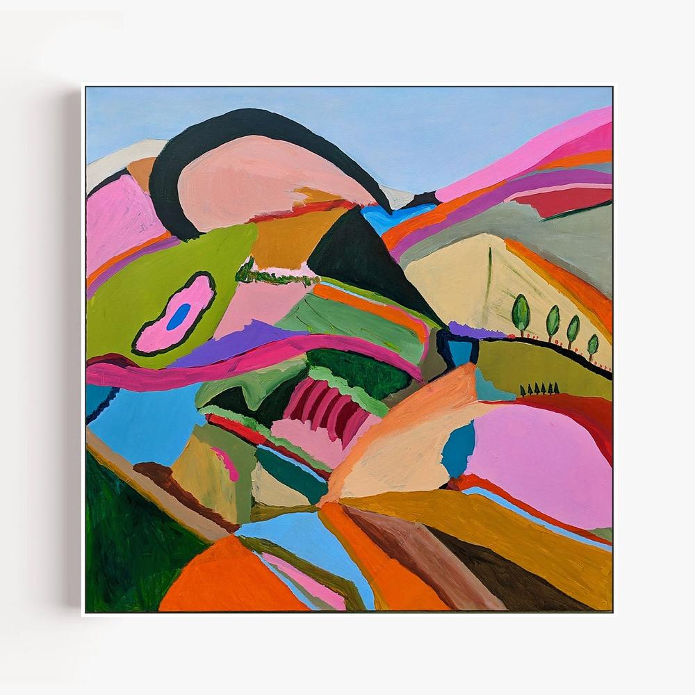 Feels Like Home 2023-by-Alpana Rai-wall-art-print-canvas-poster-framed-Gioia