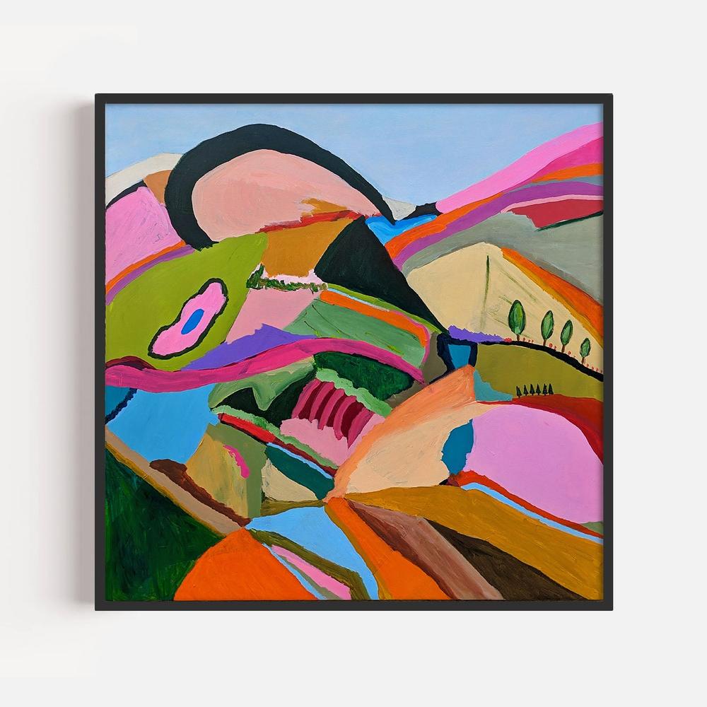 Feels Like Home 2023-by-Alpana Rai-wall-art-print-canvas-poster-framed-Gioia