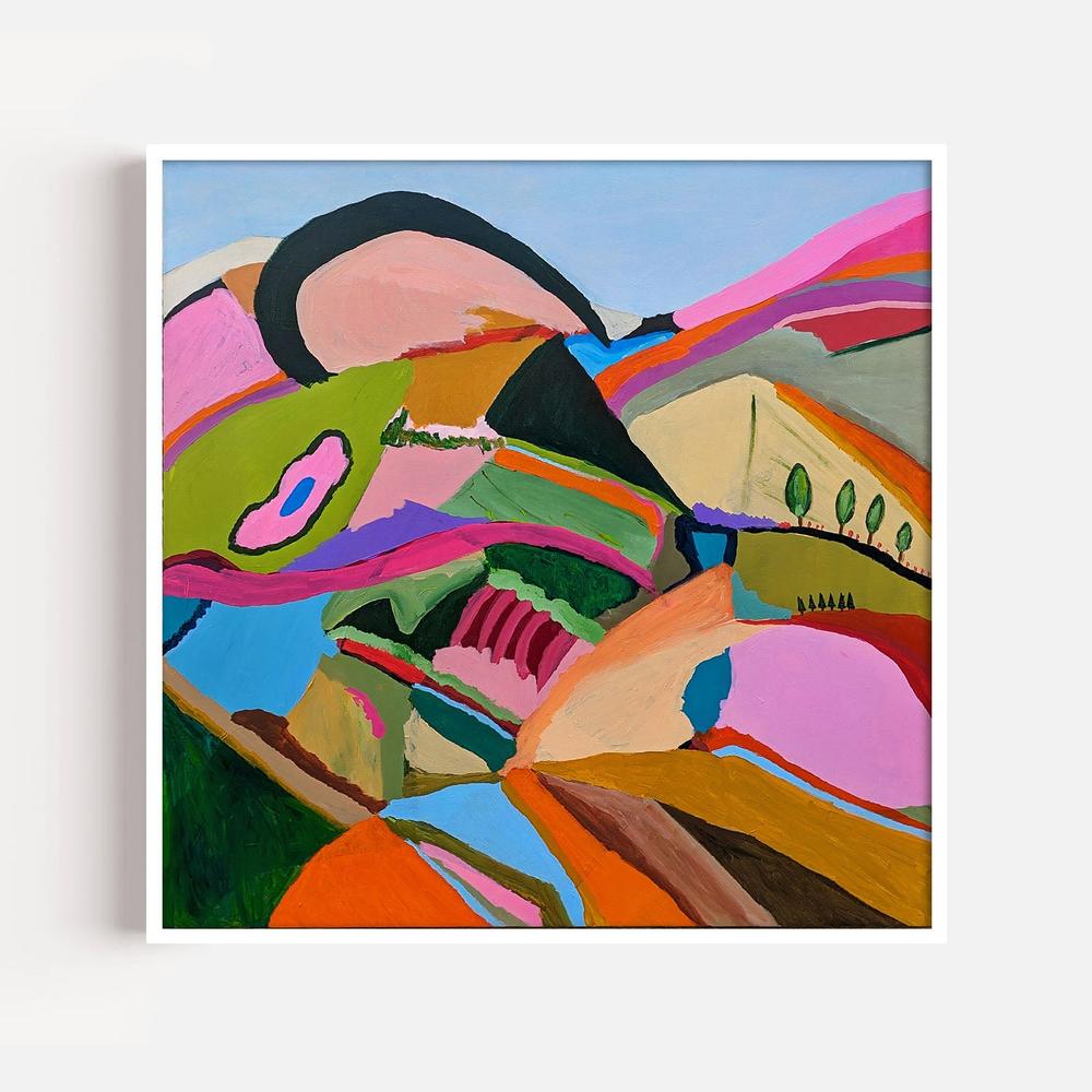 Feels Like Home 2023-by-Alpana Rai-wall-art-print-canvas-poster-framed-Gioia