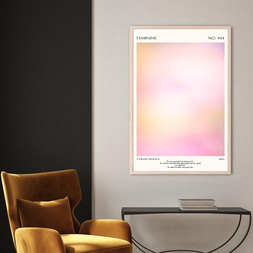 Feminine Divine Message-by-Rikke Londager Boisen-wall-art-print-canvas-poster-framed-Gioia